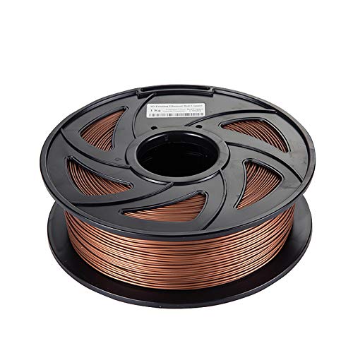 PLA-Filament 1,75 Mm Filament 3D-Druckfilament PLA Für 3D-Drucker, 1 Spule à 1 Kg(Color:Kupfer)