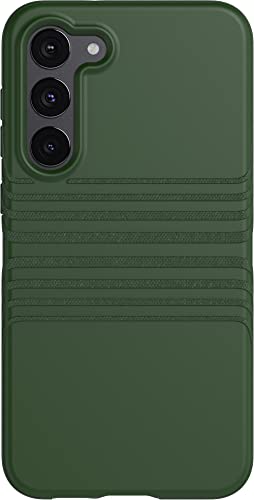 tech21 Evo Tactile für Samsung Galaxy S23 Plus – Grün Militärqualität mit 4,8 m Fallschutz