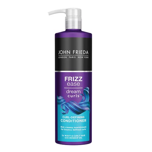 John Frieda Frizz Ease Dream Curls Curl Defining Conditioner, 500 ml, Anti-Frizz Conditioner für lockiges, gewelltes Haar, Conditioner für natürliche Locken