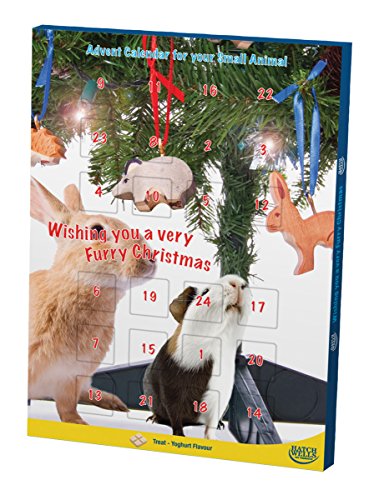 Weihnachten Advent Kalender für kleine Tiere (12 Stück)