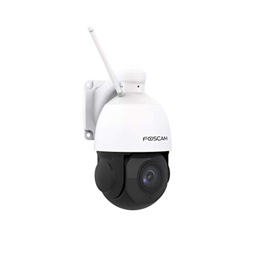 FOSCAM SD2X – IP-Kamera, WLAN, Dome, motorisiert, PTZ, 2 MP, mit 18-fachem optischem Zoom, intelligente Bewegungserkennung