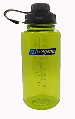 Nalgene Flasche 'Everyday Weithals' - 1 L, grün, capCAP'-schwarz