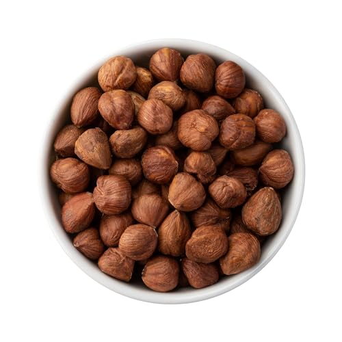 Haselnüsse mit Haut ohne Schale geschält naturbelassen Haselnusskerne Nüsse (3kg)