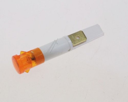 Kontrollleuchte Orange Ø9 mm Ringkabelschuhe 2 ohne Cable – d342059