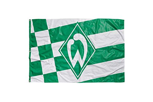 SV Werder Bremen Hissfahne, Fahne kleine Raute in 180 x 120 cm
