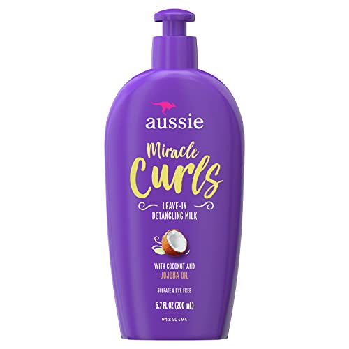 Aussie Leave-In Detangling Milk Miracle Curls 6.7 Ounce (200 ml)