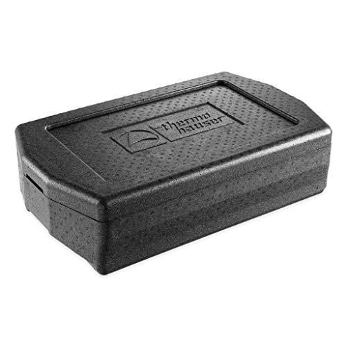 EPP-Thermobox GN 1/1 Comfort schwarz, mit Deckel, 21,0 L, Tragelast 1000 g