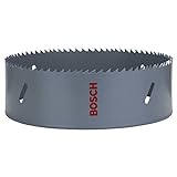 Bosch Accessories Bosch Professional 1x Lochsäge HSS Bimetall für Standardadapter (für Metall, Aluminium, rostfreiem Edelstahl, Kunststoffen und Holz, Ø 152 mm, Zubehör Bohrmaschine)