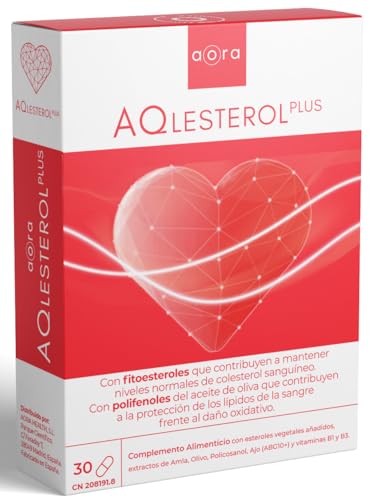 AORA AQlesterol Plus: Natürliche Kapseln, die zu einem normalen Blutspiegel von Colesterin beitragen