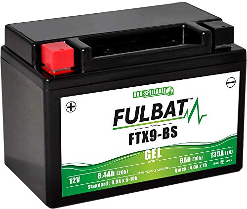 Fulbat - Motorrad Batterie Gel YTX9-BS/WP9BS 12V 8Ah