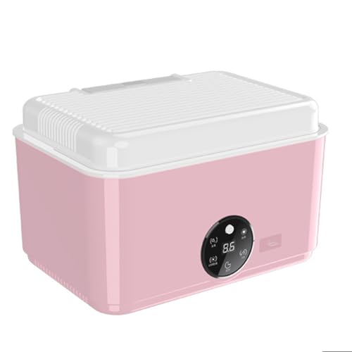 UV-Unterwäsche-Sterilisator, 300 W Sterilisationstrockner für Babykleidung, 60–75 ℃ Heißlufttemperatur, desodorierender Wäschetrockner für den Haushalt, 220 V,Pink
