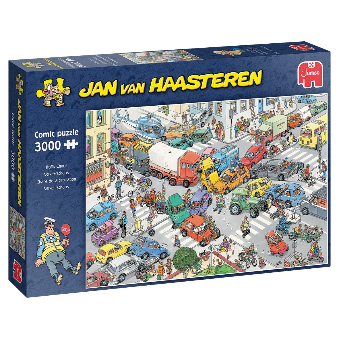 Jan van Haasteren Jumbo Spiele Jan van Haasteren Verkehrschaos 3000 Teile - Puzzle für Erwachsene