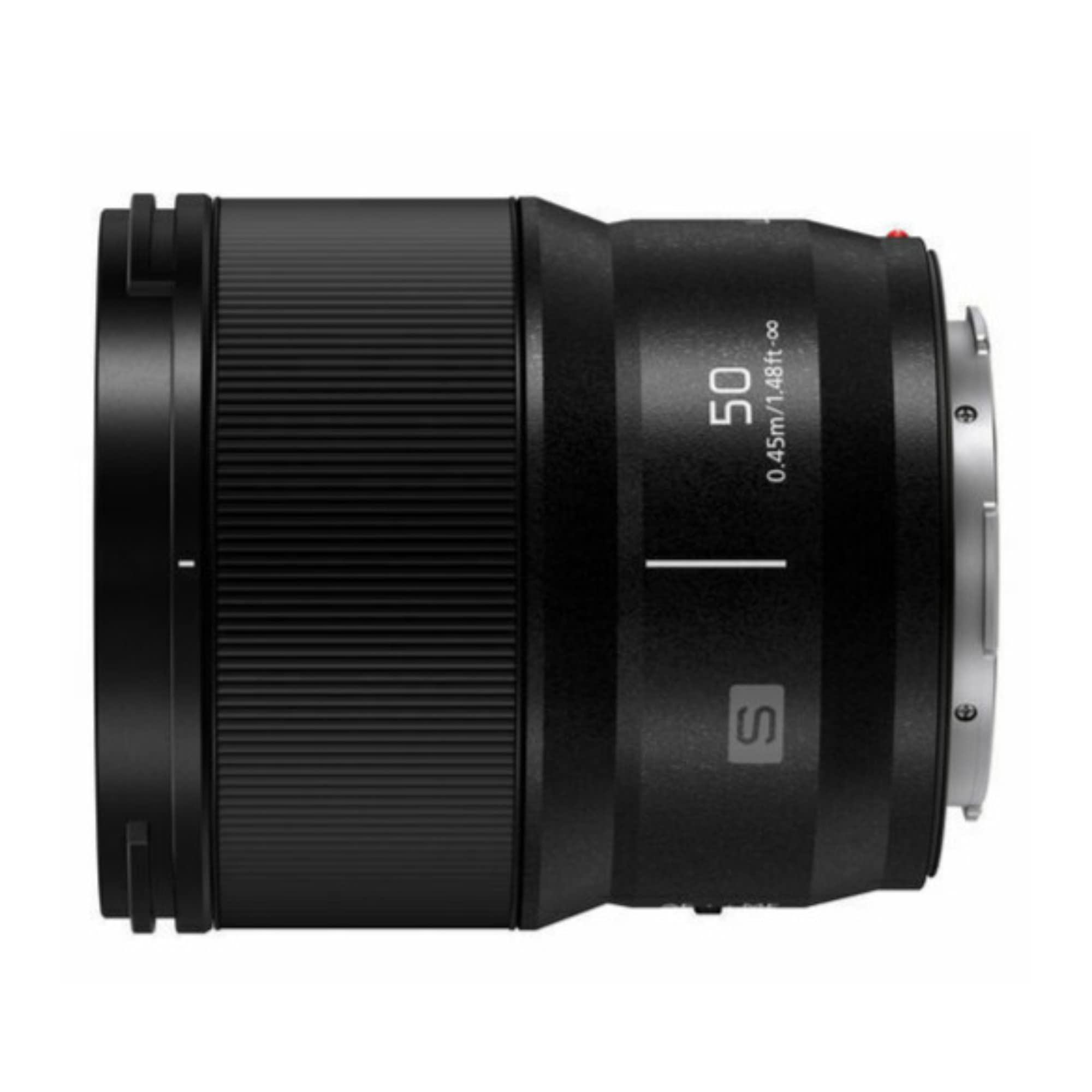 Panasonic LUMIX S Series Kameraobjektiv, 50 mm F1.8 L-Mount Wechselobjektiv für spiegellose Vollformat-Digitalkameras, S-S50 schwarz