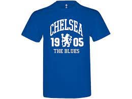 Chelsea The Blues T Shirt Royal Blue Adults S S