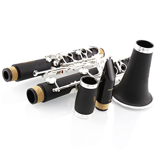 PECY Klarinette B-Tune Klarinette 17-Key-Anfänger Einstiegsklarinette Synthetisches Holz Klarinetten Instrumente