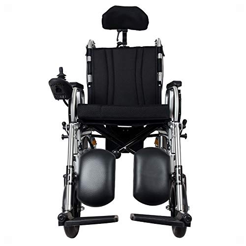 GZZ Vollrollstühle, Doppelrollstühle, Ältere Rollstühle, Elektrische Rollstühle, Behinderte, Roller,Schwarz,Einheitsgröße
