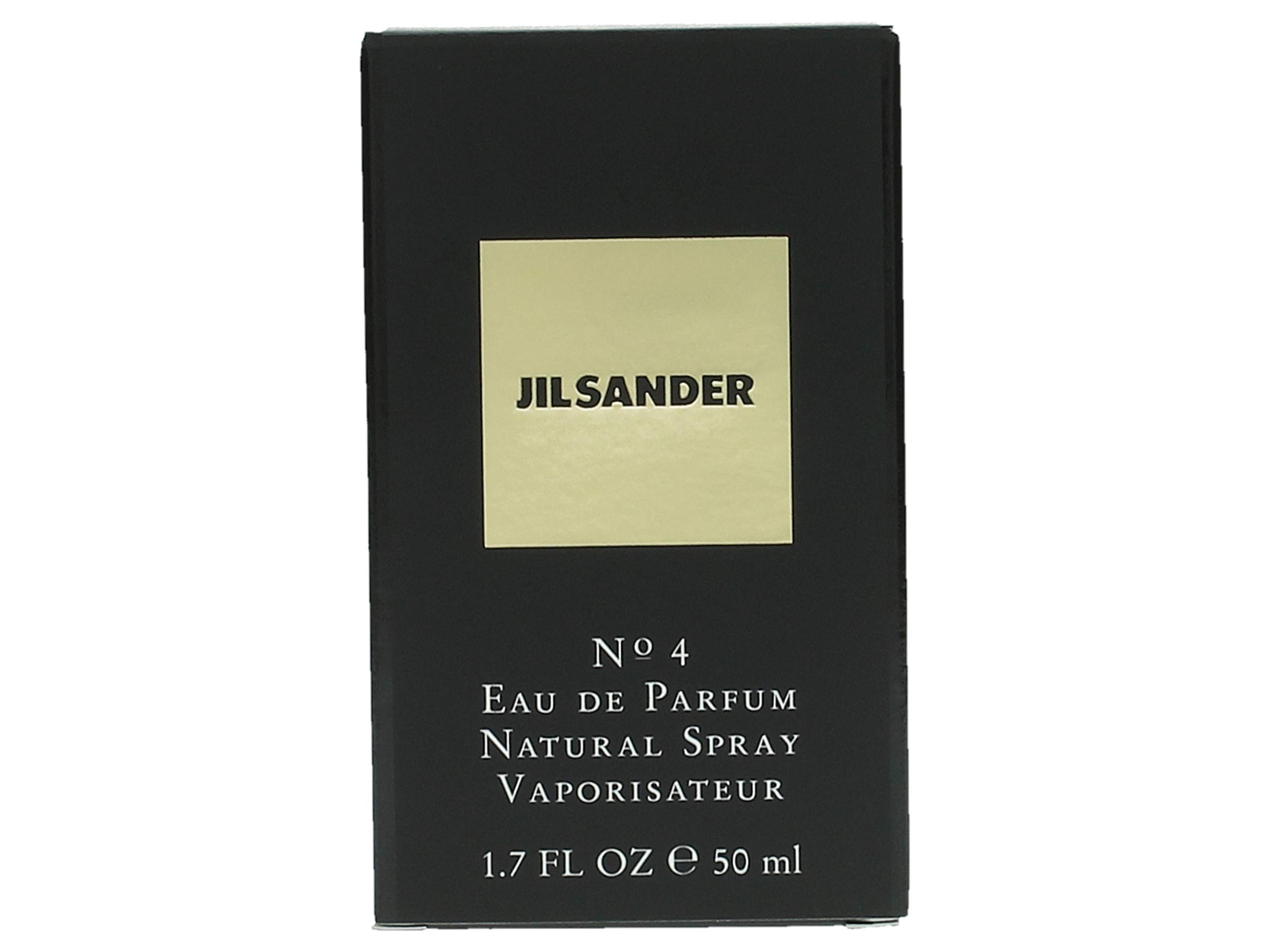 Jil Sander Nº4 Eau de Parfüm mit Zerstäuber, Damen, 50 ml, 1er Pack, (1x 50 ml)
