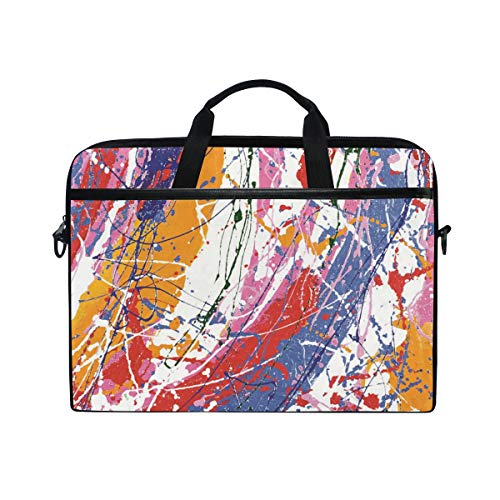 LUNLUMO Abstrakte Kunst Color 15 Zoll Laptop und Tablet Tasche Durable Tablet Sleeve für Business/College/Damen/Herren