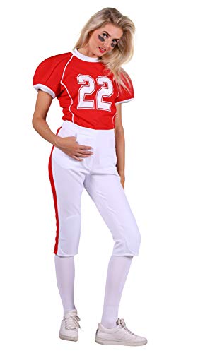 Thetru American-Football-Kostüm für Damen | Größe XS | American Footballkostüm für Frauen (XS)