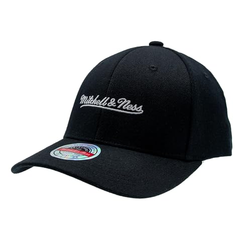 Mitchell & Ness Snapback Classic Red Own Brand Script Logo, Black/White