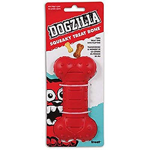 Dogzilla DOGZ061 Hundespielzeug - Squeaky Treat Bone, Größe L