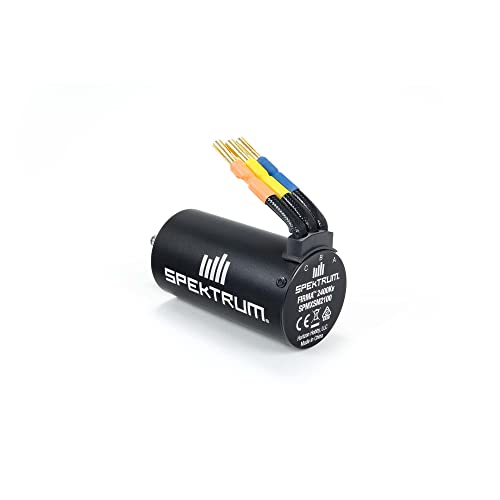 Spektrum SPMXSM2100 Firma 3668 2400Kv 4-Pole Brushless Motor: 5mm, Multi