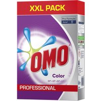 Omo Professional 100963000 Buntwaschmittel, Pulver für leuchtende Farben, kein Verbleichen, hohe Flecklösekraft, für 120 Wäschen