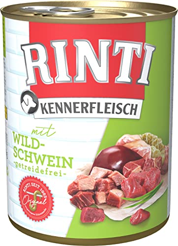 Rinti Pur Kennerfleisch Wildschwein 800 g