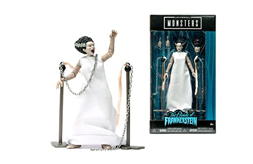 Jada Toys Universal Monsters Bride of Frankenstein 6 Inch Deluxe Collector Action Figure