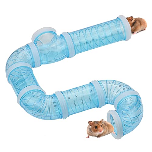 Hamster Tube Spielzeug Haustier DIY Sortiert Spielzeug Spielplatz Tunnel Übungen für Maus, Hamster und andere kleine Tiere