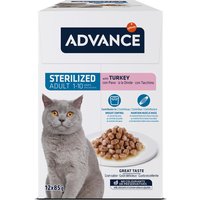Advance Feline Sterilized Truthahn - 24 x 85 g