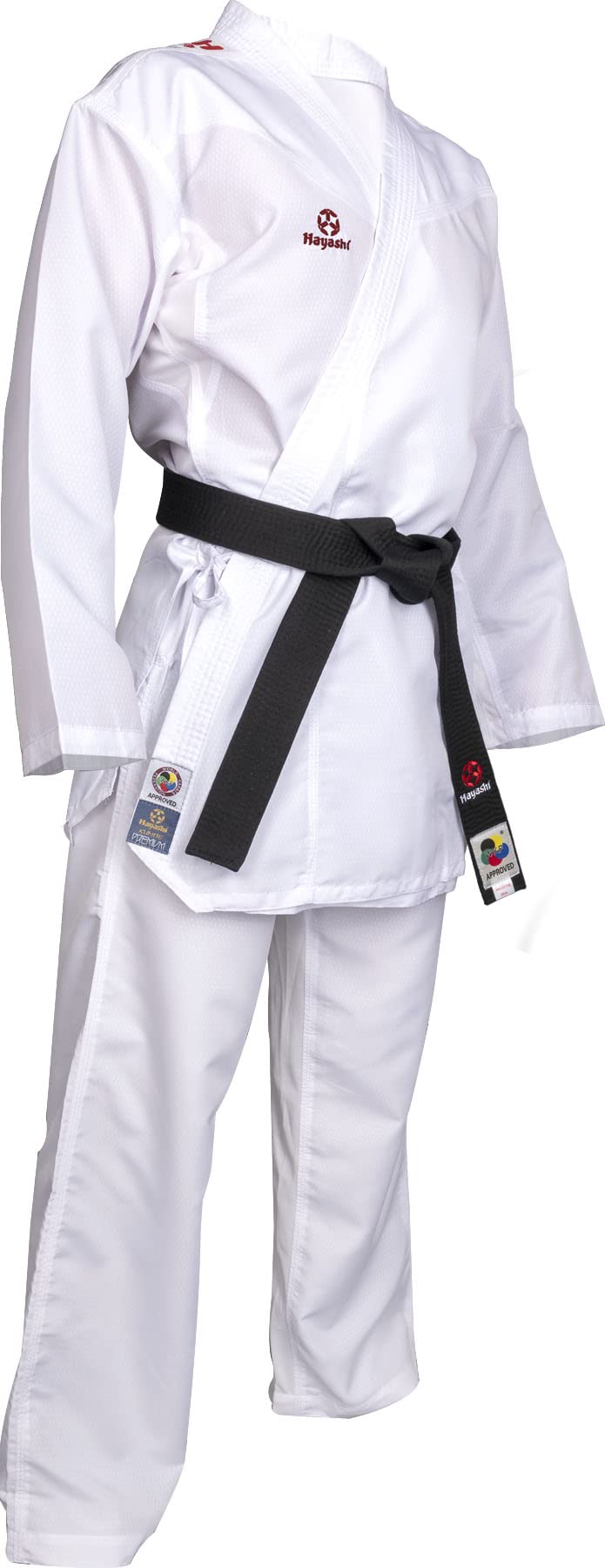 Karate-Gi „Premium Kumite“ - weiss-rot, Gr. 170 cm