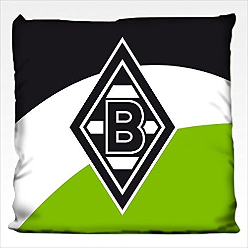 Borussia Mönchengladbach Bertels 1/051411 Kissen Schrägstreifen 38x38 cm