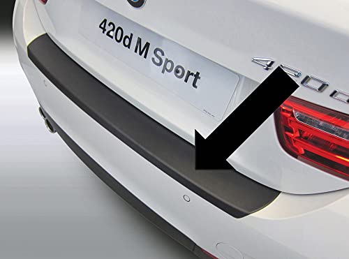 Richard Grant Mouldings Ltd. Original RGM Ladekantenschutz schwarz passend für BMW 4er F36 Gran Coupé 4-Türer Coupe ab Baujahr 03.2014- nur bei M-Style Stoßstangen RBP835