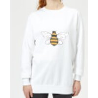 Bee Women's Sweatshirt - White - S - Weiß