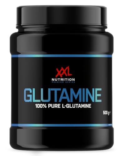 XXL Nutrition - Glutamin - Glutamin Pulver, L Glutamin, Aminosäuren Pulver - Pina Colada - 500 Gramm
