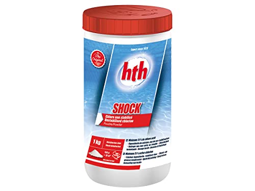 Hypochlorite de calcium - Chlore choc hth® SHOCK poudre - 1 kg