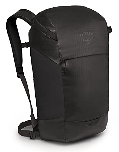 Osprey Unisex – Erwachsene Transporter Small Zip Top Pack Lifestyle, Black, O/S