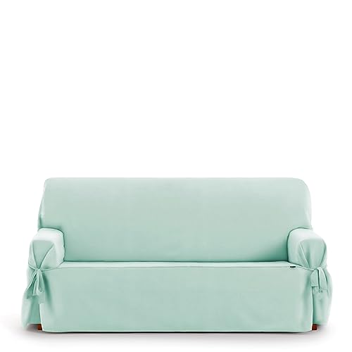 Eysa Universal-Sofabezug, verstellbar, mit Bändern, Oriente, 2-Sitzer, Farbe 04/Meerwasser