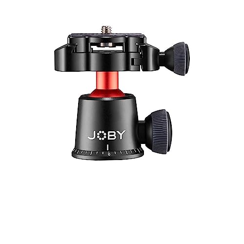 JOBY BallHead 3K PRO präzisionsgefertigter Kugelkopf, Made in Italy (mit Arca-Swiss-kompatibler Schnellwechselplatte für Premium-CSC- und spiegellose Kameras, Traglast bis zu 3 kg), JB91568-BWW