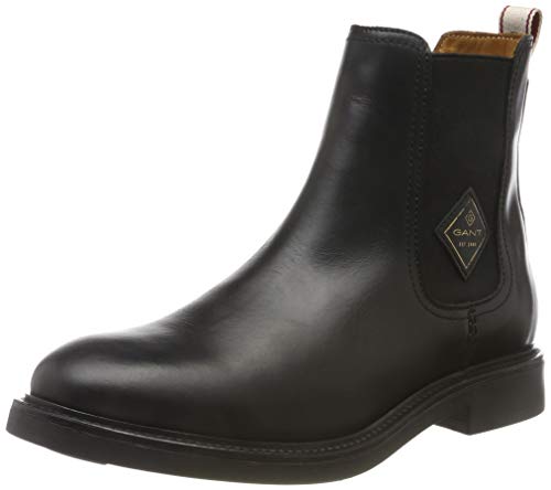 GANT Footwear Damen Ashley Chelsea Boots, Schwarz (Black G00), 38 EU