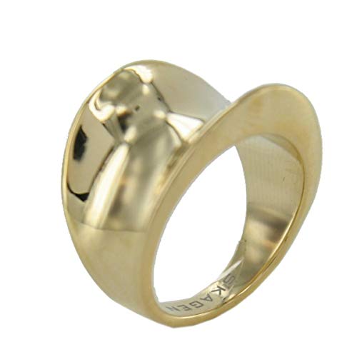 Skagen Designs UK Damen-Ring Edelstahl Swarovski-Kristall 54 (17.2) JRSG001S7