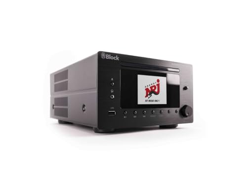 Block MHF-900 Solo CD-Internet-Receiver Mikroanlage (Farbe: saphirschwarz)