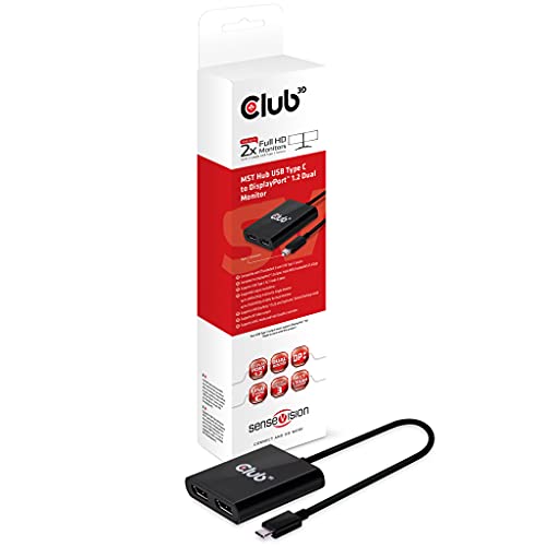 club3D USB 2.0 Adapter [1x USB-C™ Stecker - 1x USB 2.0 Buchse A, SD-Karten-Slot, Micro-USB] CSV-1590 mit OTG-Funktion