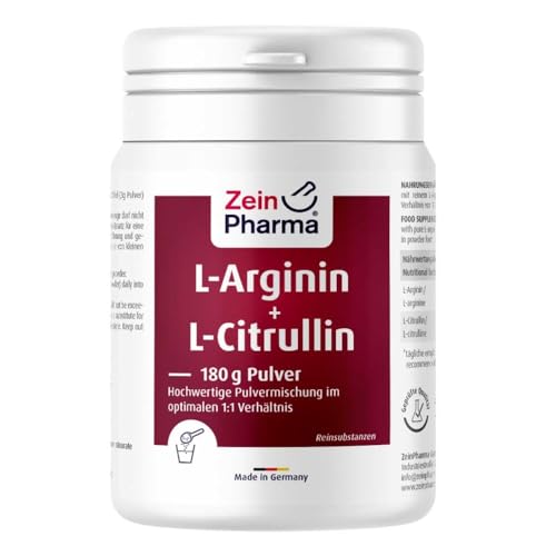 L-Arginin + L-Citrullin 180 g Pulver 180 g