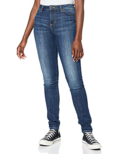 Lee Damen Legendary Skinny Jeans, Luna, 28W / 33L