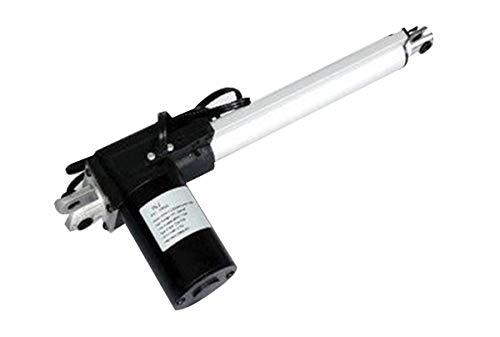 Huanyu Linearantrieb 6000 N Linear Actuator Motor 50mm-400mm Linearmotor für Auto RV Elektrische Türöffner Lifting (24V, Hub Abstand: 100mm)