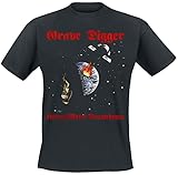 Grave Digger Heavy Metal Breakdown Männer T-Shirt schwarz L 100% Baumwolle Band-Merch, Bands
