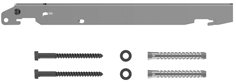 Kermi – kurz-Set Montage Halterung für das Typ 11 – 33, BH 300 mm, weiß, jeweils 3 Konsole