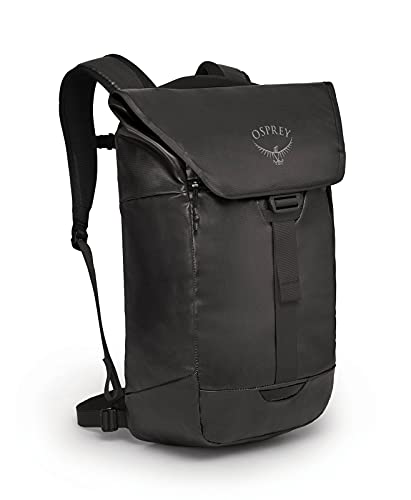 Osprey Unisex – Erwachsene Transporter Flap Lifestyle Pack, Black, O/S